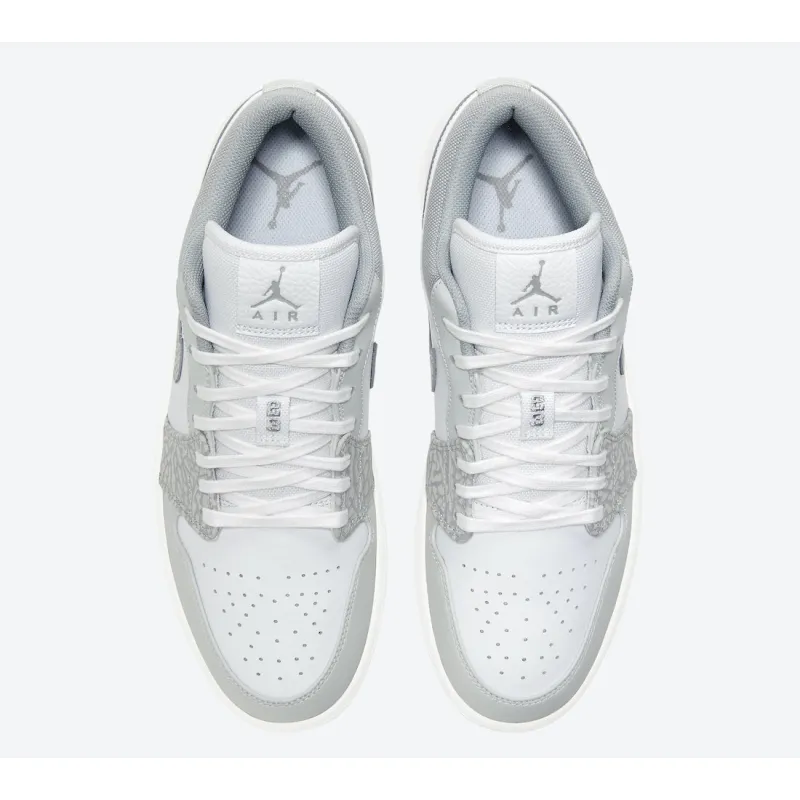 Air Jordan 1 Low PRM Smoke Grey Elephant