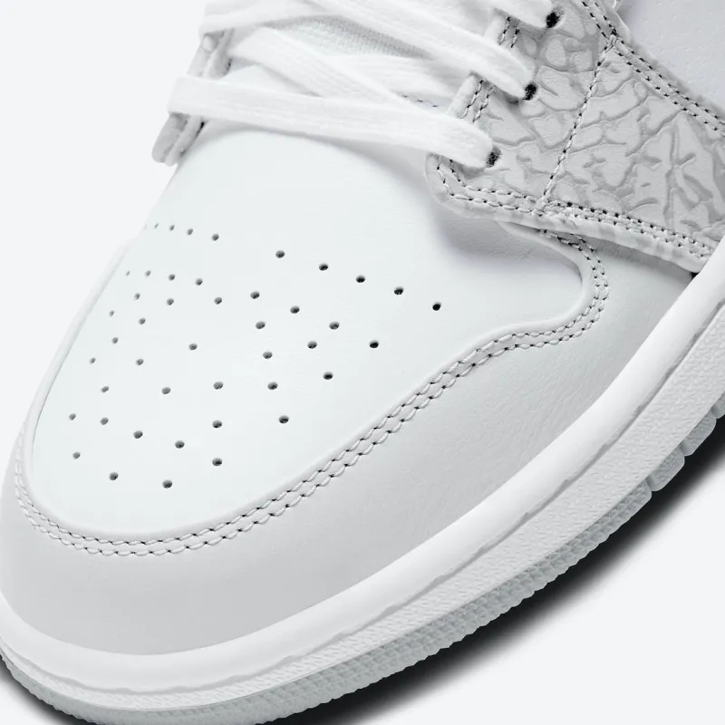 Air Jordan 1 Low PRM Smoke Grey Elephant