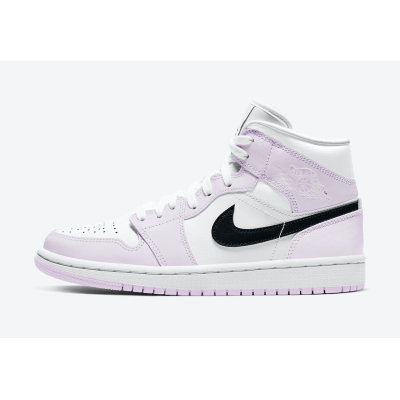 Air ordan 1 Mid Barely Rose (W) BQ6472-500 01