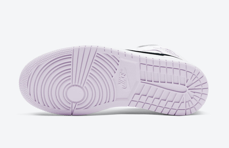 Air ordan 1 Mid Barely Rose (W)