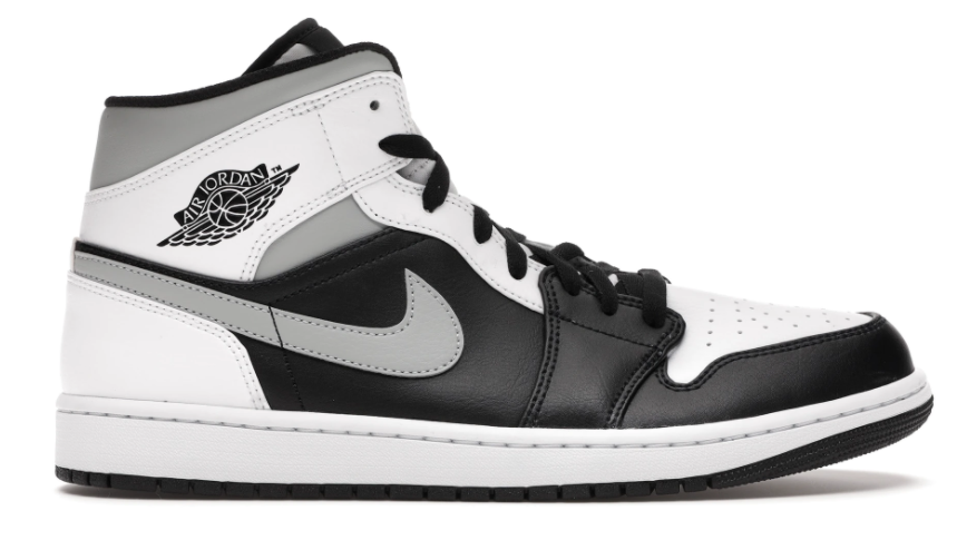 Air Jordan 1 Mid White Shadow 
