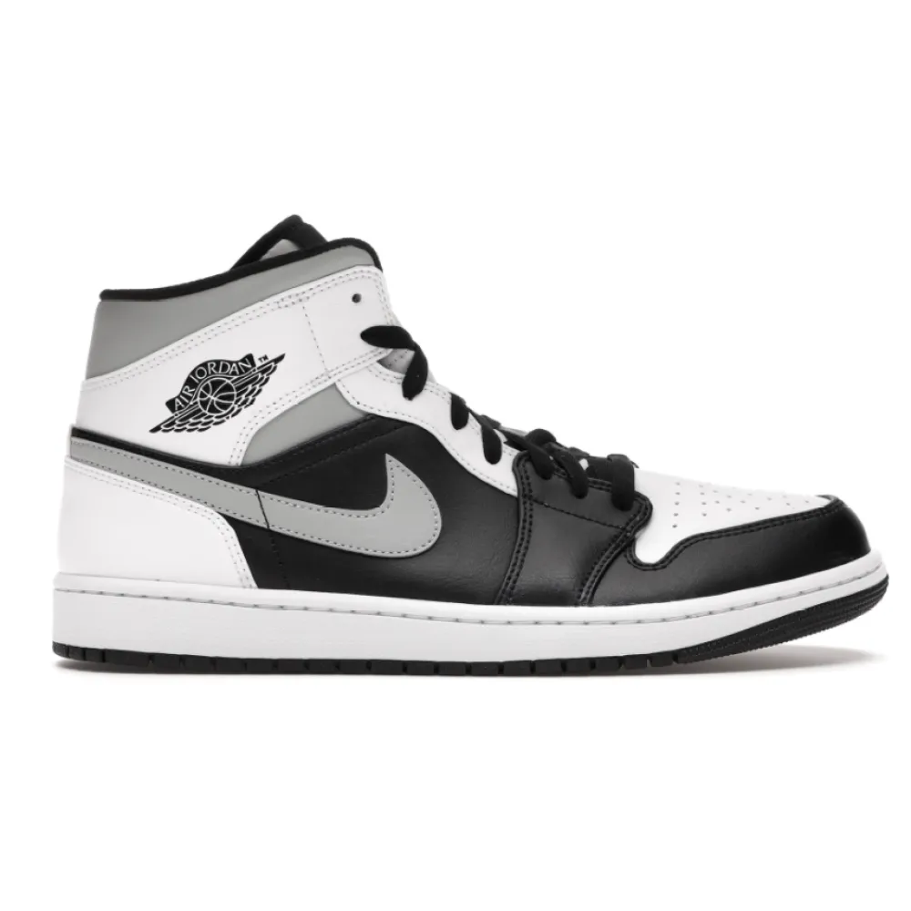 Air Jordan 1 Mid White Shadow 