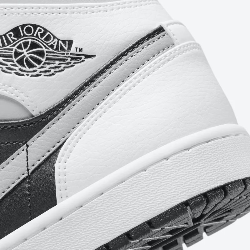 Air Jordan 1 Mid White Shadow