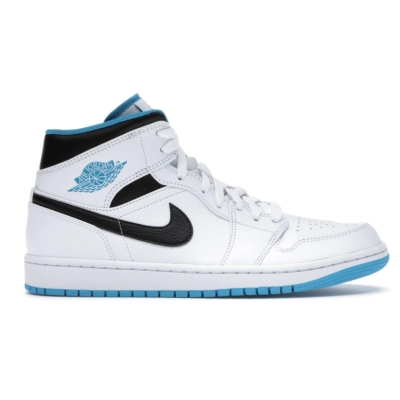 Air Jordan 1 Mid Laser Blue 554724-141 02