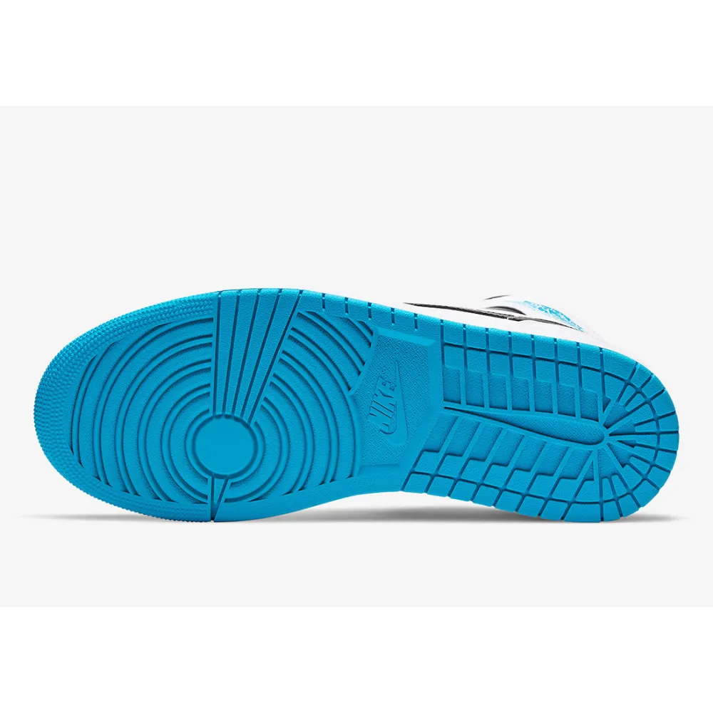 Air Jordan 1 Mid Laser Blue