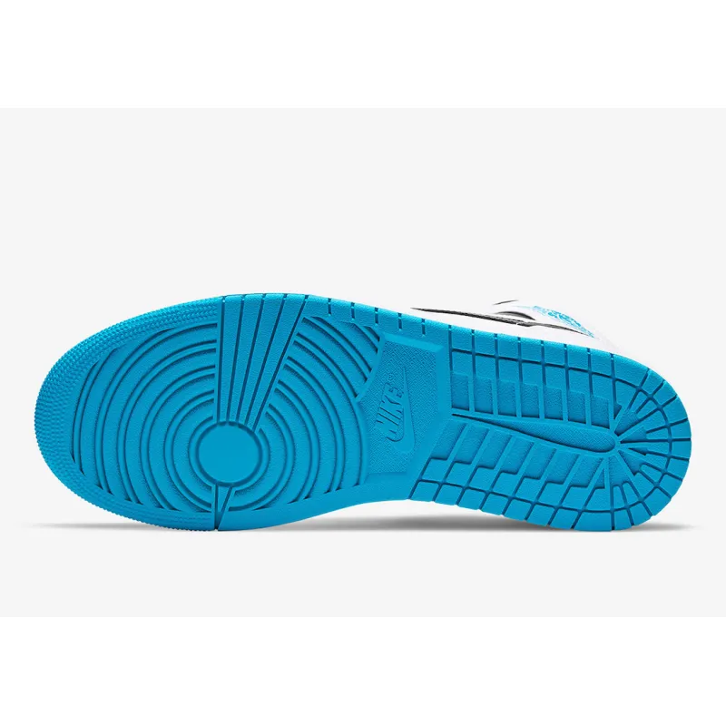 Air Jordan 1 Mid Laser Blue
