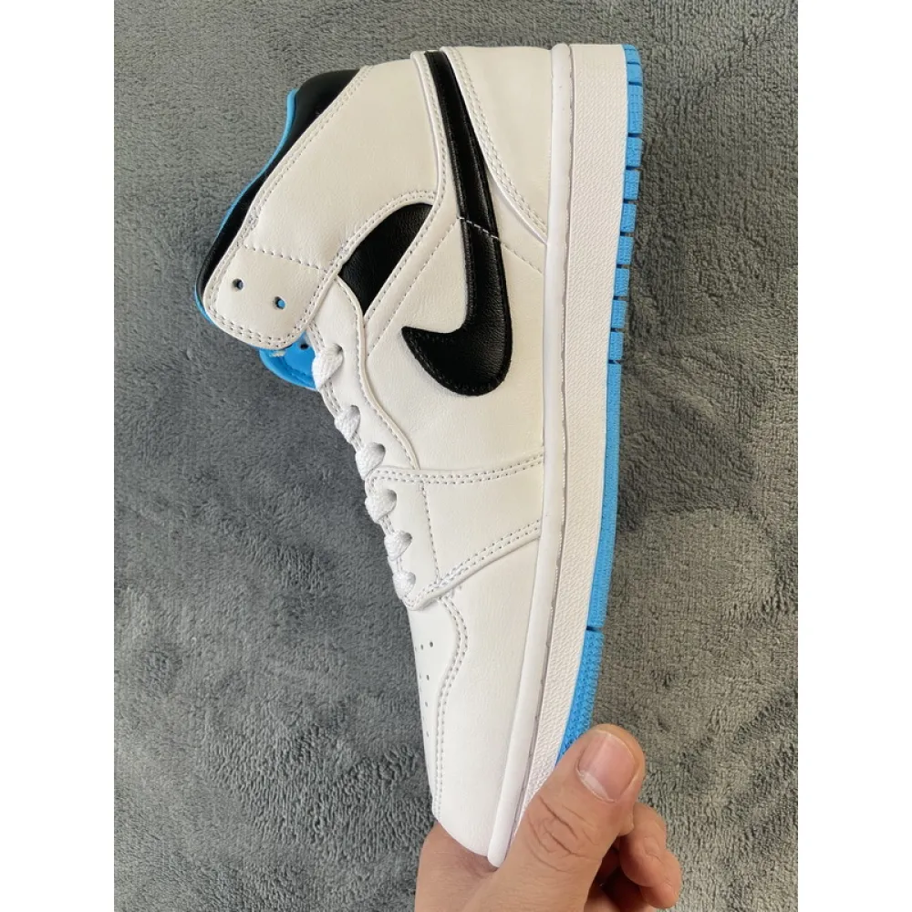 Air Jordan 1 Mid Laser Blue