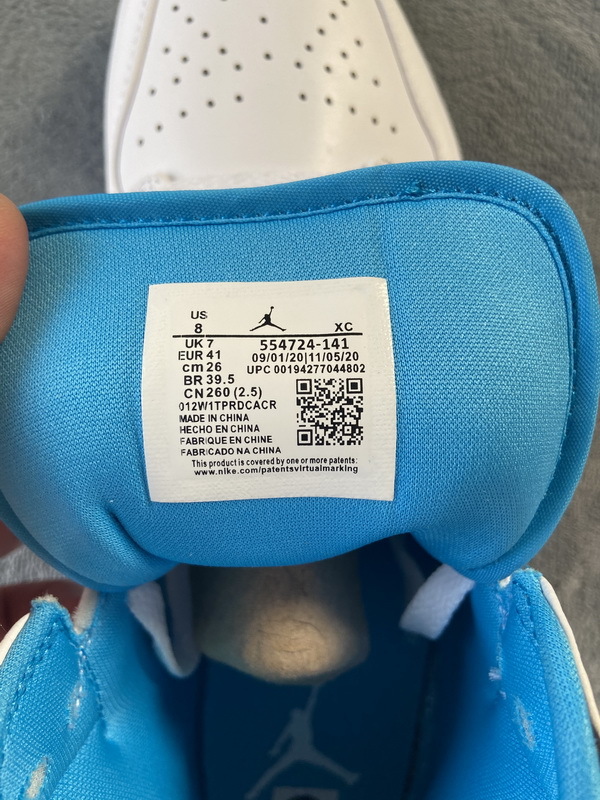 Air Jordan 1 Mid Laser Blue