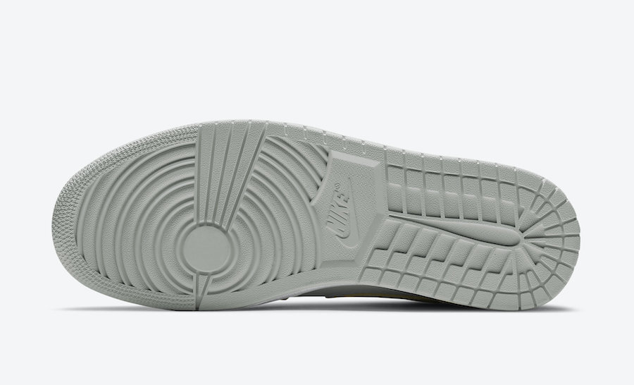 Air Jordan 1 Mid Mixed Textures Yellow