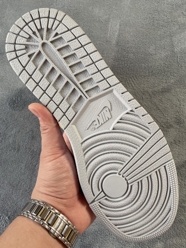 Air Jordan 1 Mid Mixed Textures Yellow