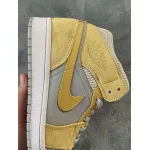 Air Jordan 1 Mid Mixed Textures Yellow
