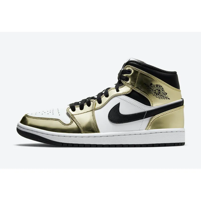 Air Jordan 1 Mid SE Metallic Gold