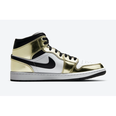 Air Jordan 1 Mid SE Metallic Gold DC1419-700 02