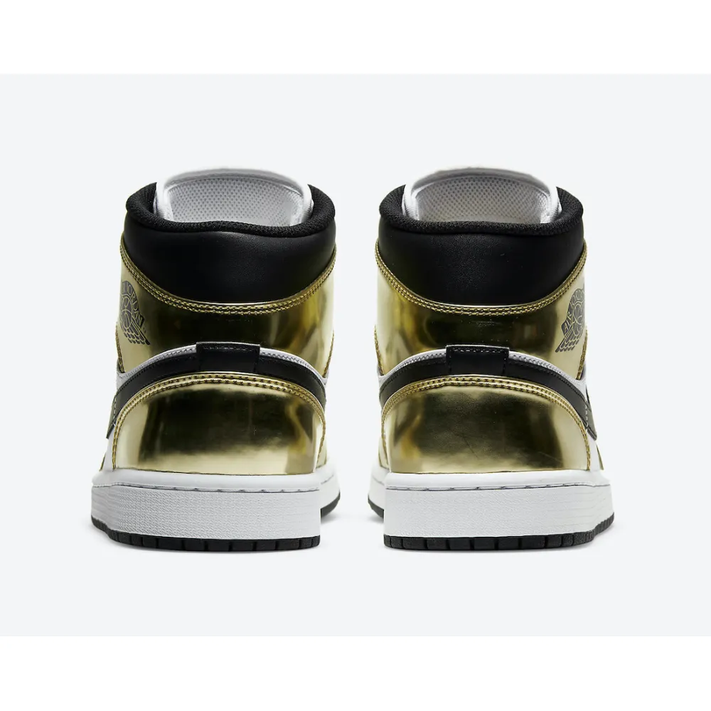 Air Jordan 1 Mid SE Metallic Gold