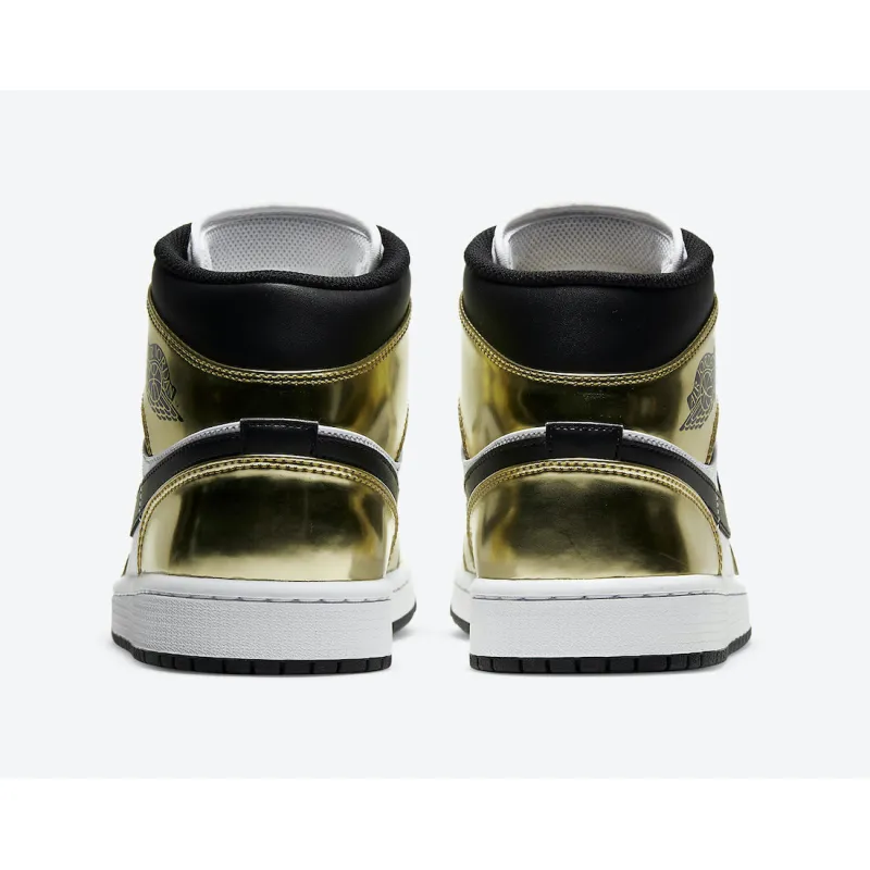 Air Jordan 1 Mid SE Metallic Gold