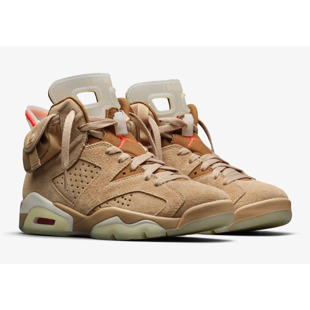 Travis Scott x Air Jordan 6 British Khaki