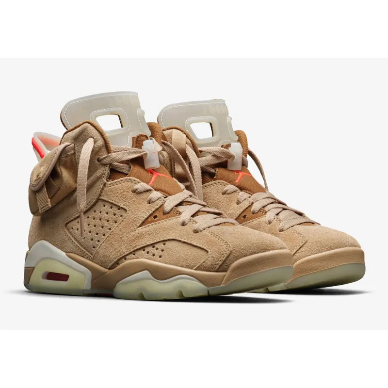 Travis Scott x Air Jordan 6 British Khaki