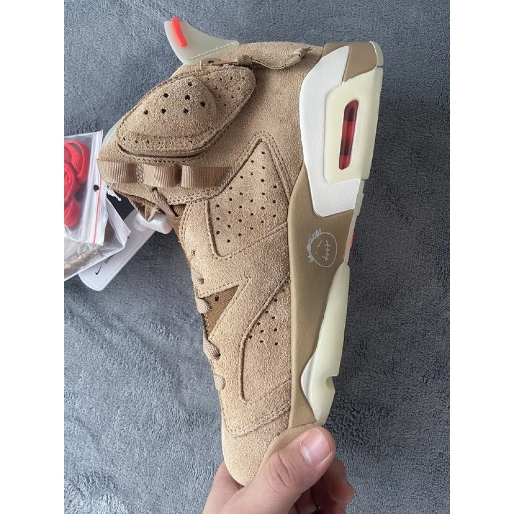 Travis Scott x Air Jordan 6 British Khaki