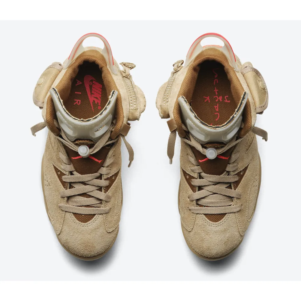 Travis Scott x Air Jordan 6 British Khaki