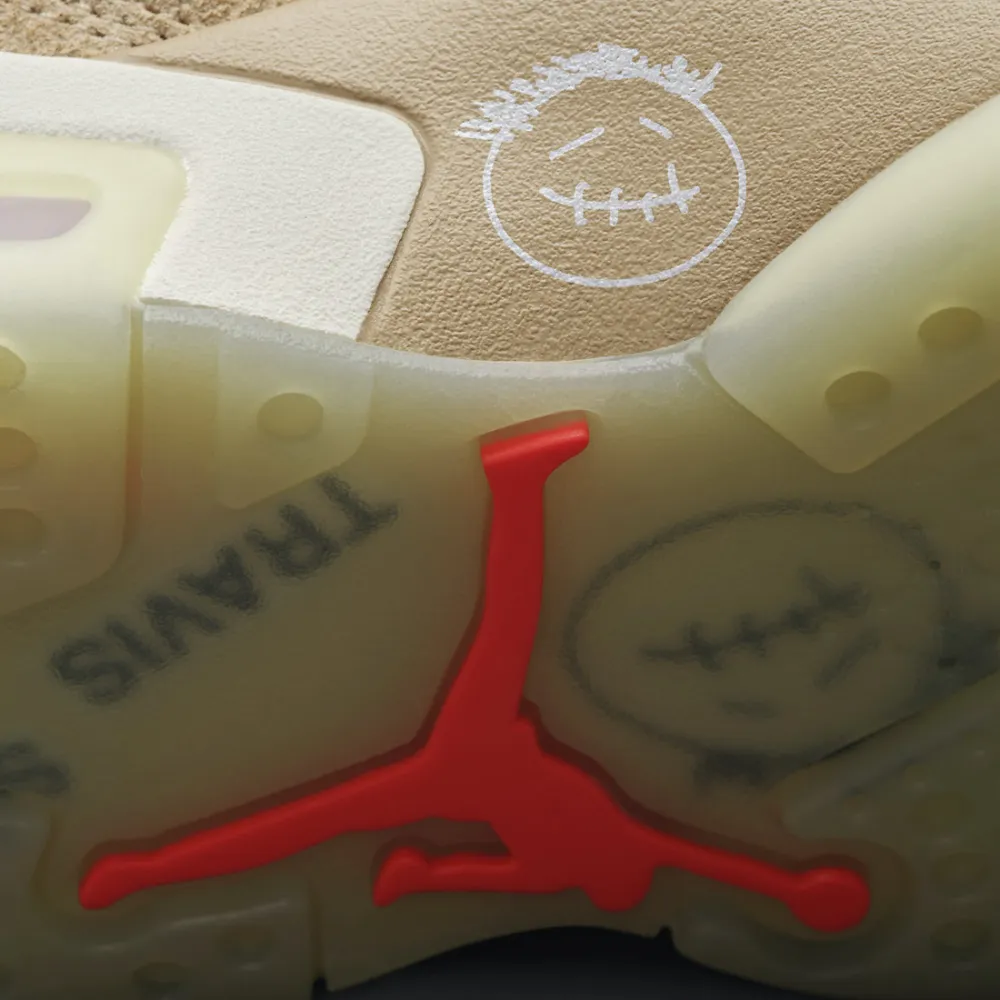 Travis Scott x Air Jordan 6 British Khaki