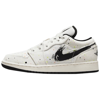 Air Jordan 1 Low SE Paint Splatter DH3295-100 01