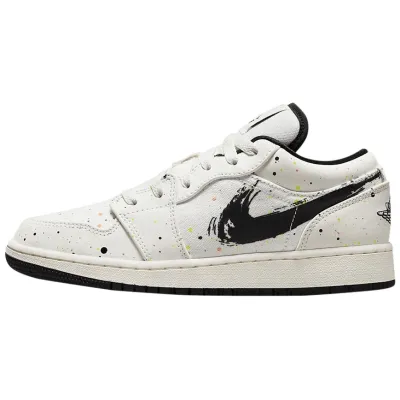 Air Jordan 1 Low SE Paint Splatter DH3295-100 01