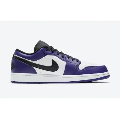 Air Jordan 1 Low Court Purple 553558-500 02