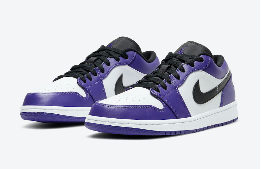 Air Jordan 1 Low Court Purple