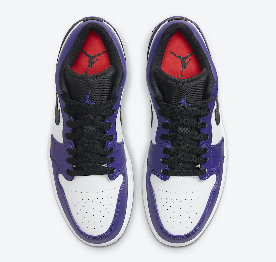 Air Jordan 1 Low Court Purple