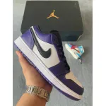 Air Jordan 1 Low Court Purple