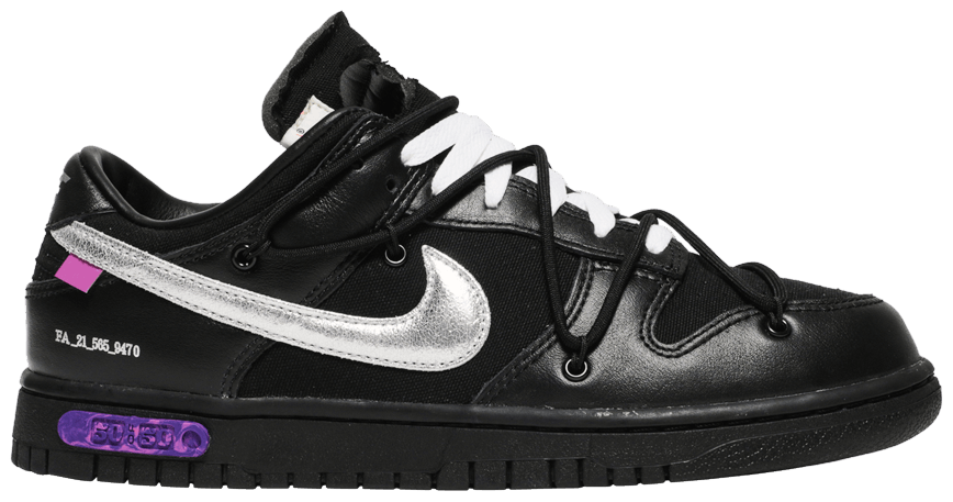 OFF WHITE x Nike Dunk SB Low The 50 NO.50  DM1602-001