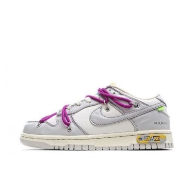 OFF WHITE x Nike Dunk SB Low The 50 NO.21 DM1602-100 01