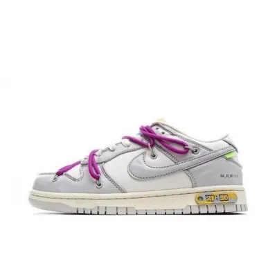 OFF WHITE x Nike Dunk SB Low The 50 NO.21 DM1602-100 01