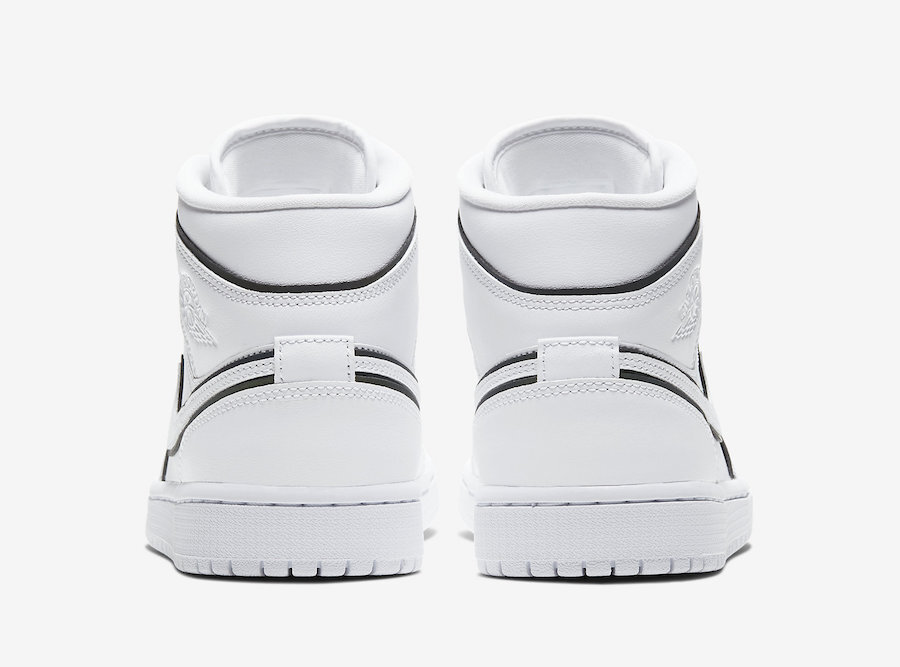 Air Jordan 1 Mid Iridescent Reflective White