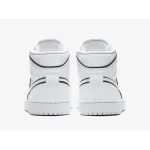 Air Jordan 1 Mid Iridescent Reflective White