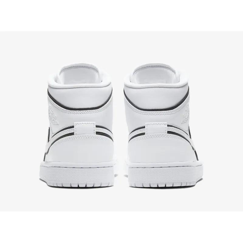 Air Jordan 1 Mid Iridescent Reflective White