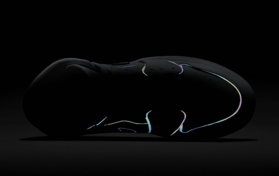 Air Jordan 1 Mid Iridescent Reflective White