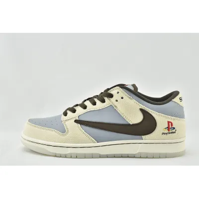 Travis Scott x PlayStation x Nike Dunk Low SP  CU1726-400 01