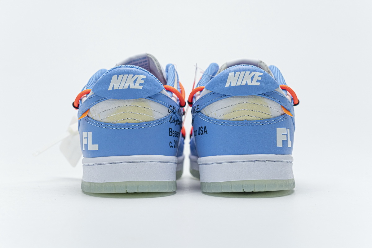 Off White x Futura x Dunk Low SB UNC