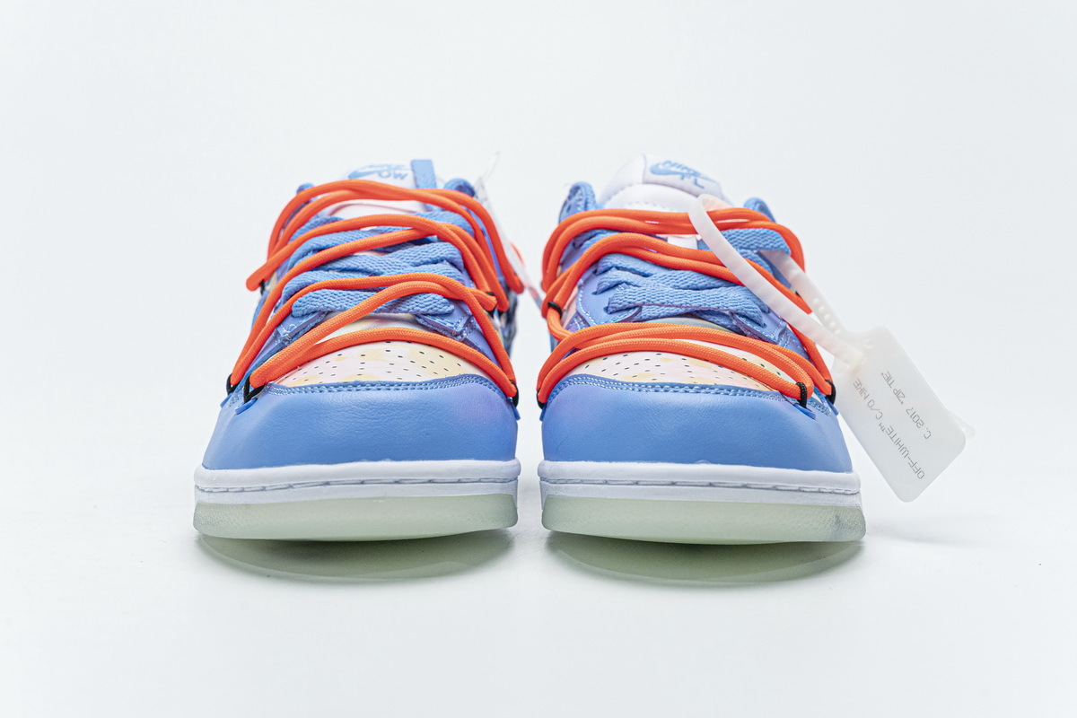 Off White x Futura x Dunk Low SB UNC