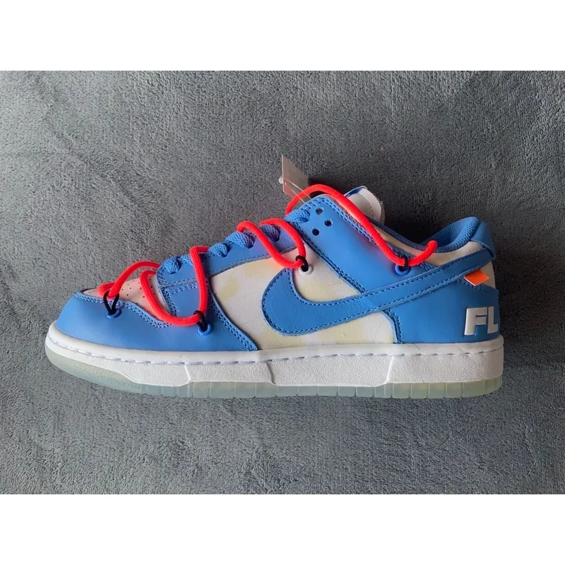 Off White x Futura x Dunk Low SB UNC