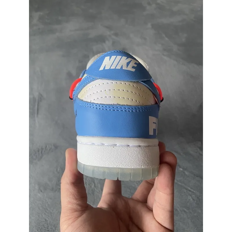 Off White x Futura x Dunk Low SB UNC