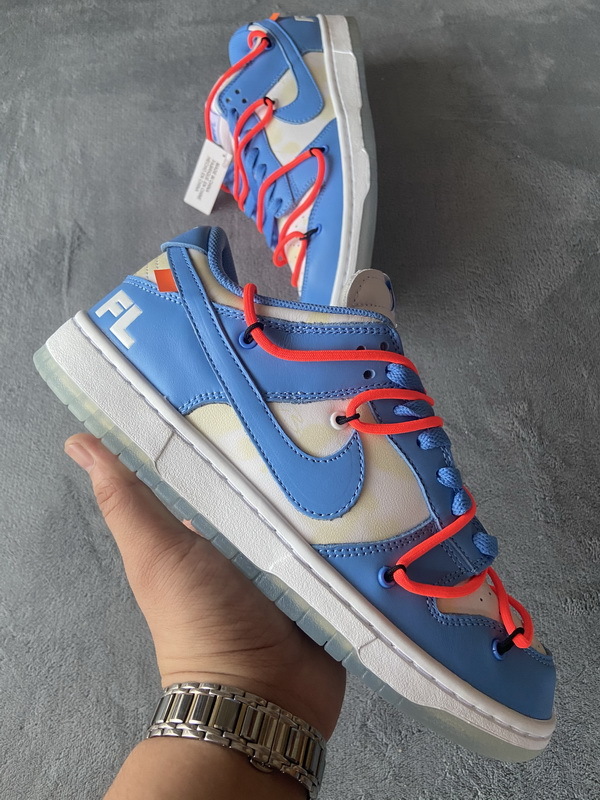 Off White x Futura x Dunk Low SB UNC