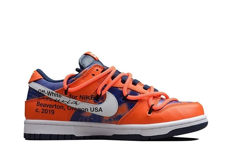 Off White x Futura x Dunk Low SB UNC