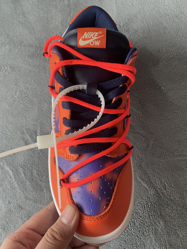 Off White x Futura x Dunk Low SB UNC