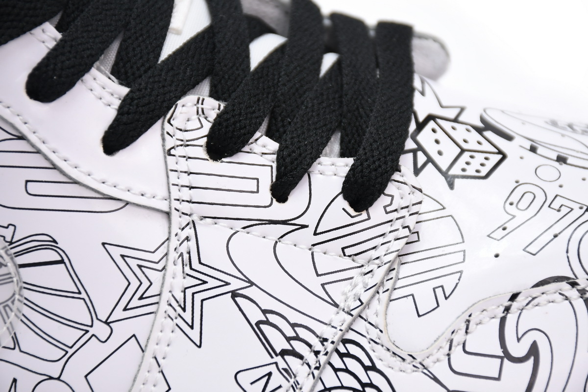 Air Jordan 1 Mid SE（GS）DIY  DC4099-100