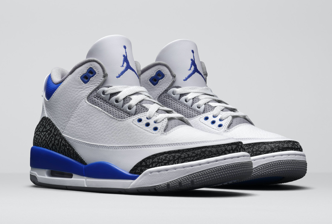  Og Tony Air Jordan 3 Retro Racer Blue  CT8532-145