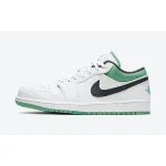 Air Jordan 1 Low White Lucky Green
