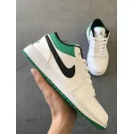 Air Jordan 1 Low White Lucky Green