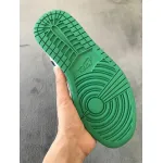 Air Jordan 1 Low White Lucky Green